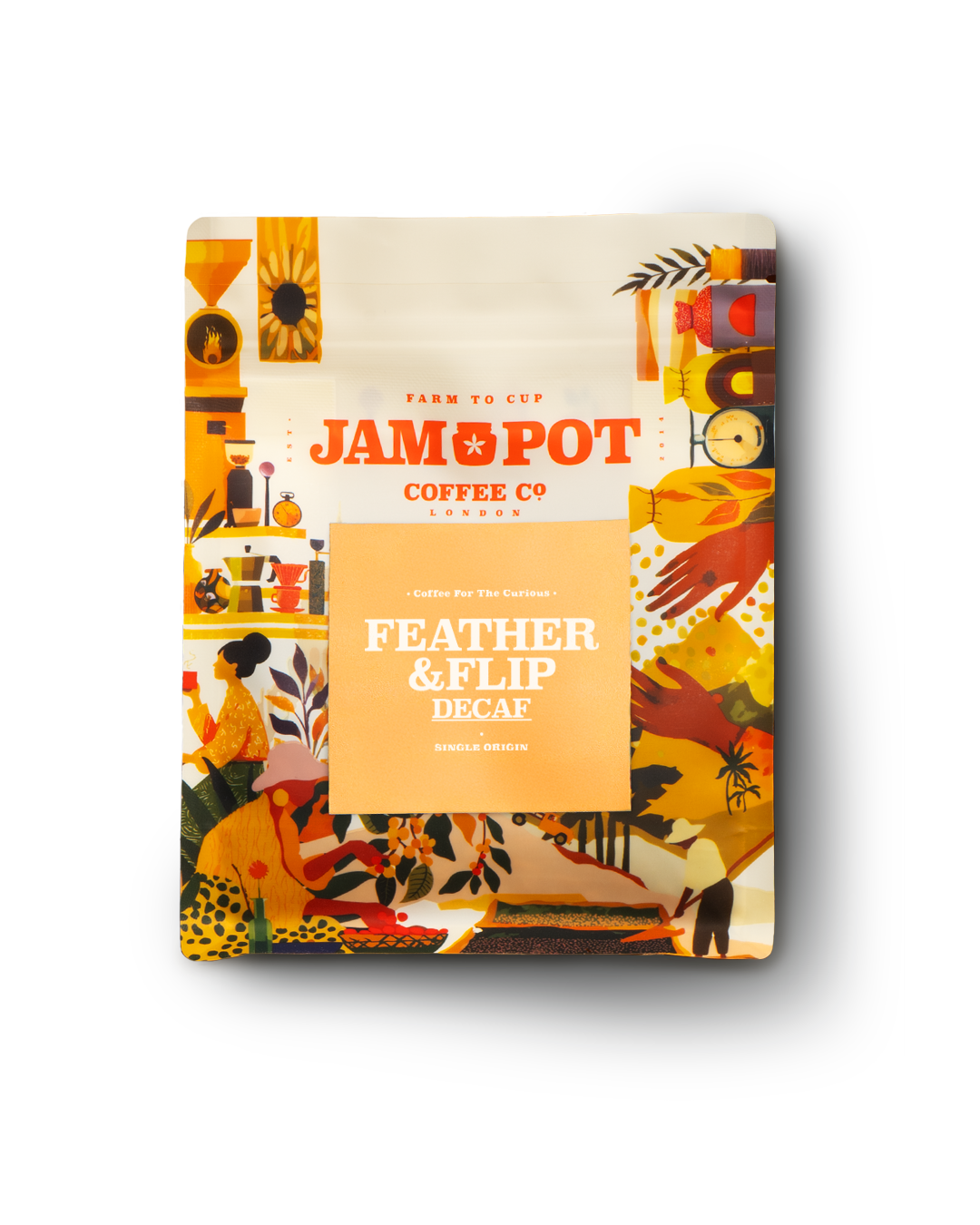 Decaf Feather & Flip